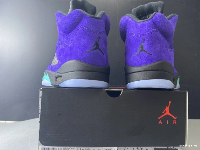 Grape 136027-500 Retro 5 Alternate Air Jordan 0729